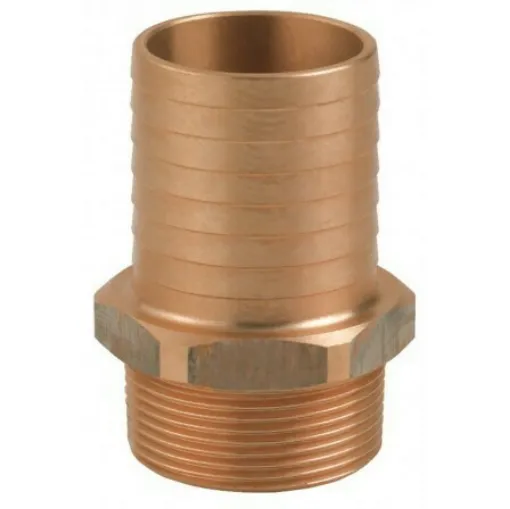 Picture of Bronze Male Hose Connector 1"1-2 X 50