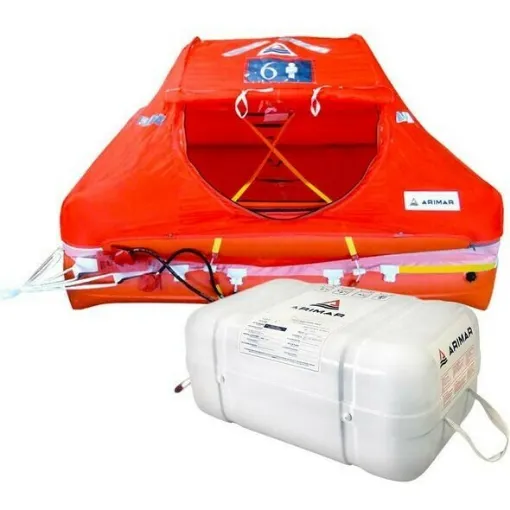 Picture of Arimar Oceanus 8 Seater Rigid Life Raft Beyond 12 Miles.