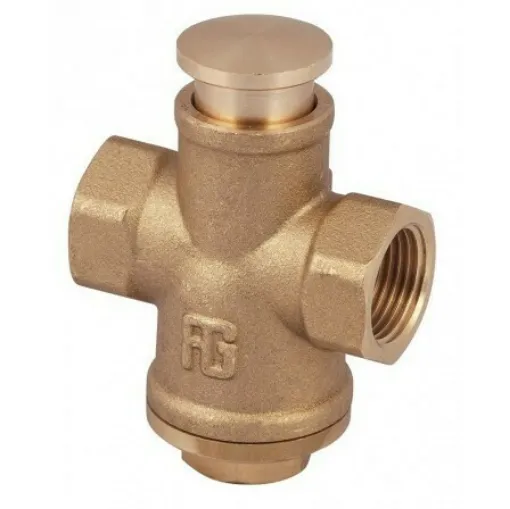 Picture of Button Tap In Brass 3/8"