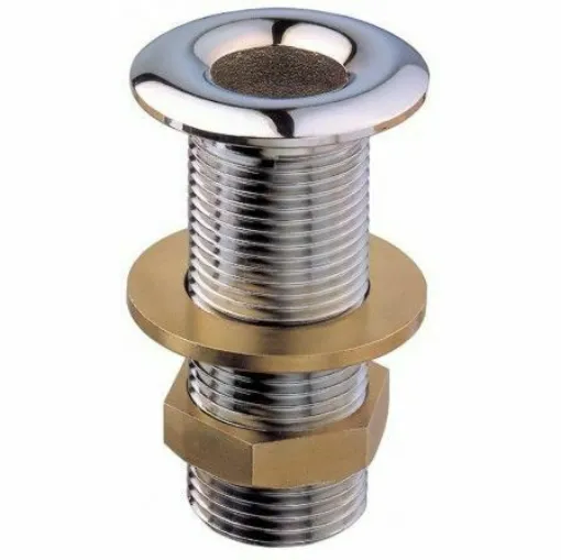 Picture of Chrome Plated Brass Sea Discharge 1-2"