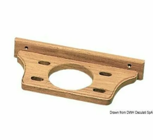 Picture of Teak glass holder 206x89x37 mm - 71.602.09