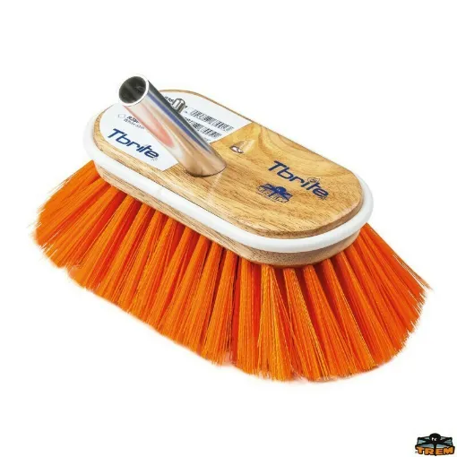 Picture of Medium Brush With Orange Bristles