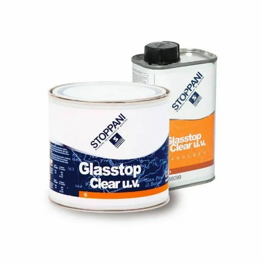 Picture of Glasstop Stoppani Clear U.V. Solution ml.500