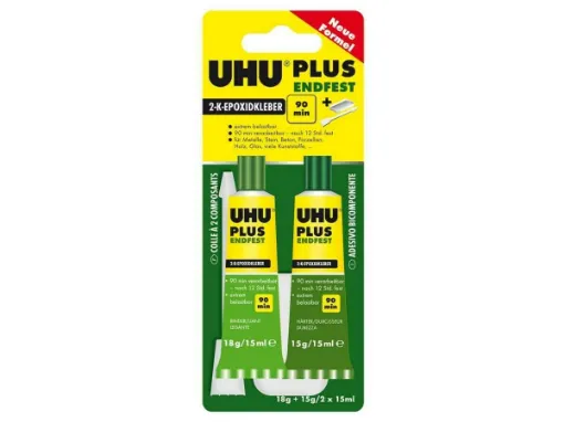 Picture of Uhu Plus Endefest Glue - Duo - 2 X 15 ml