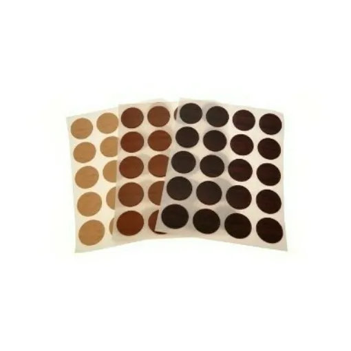 Picture of Self-Adhesive Cover Caps D.13mm Oak - Pack Of 25 Pcs.