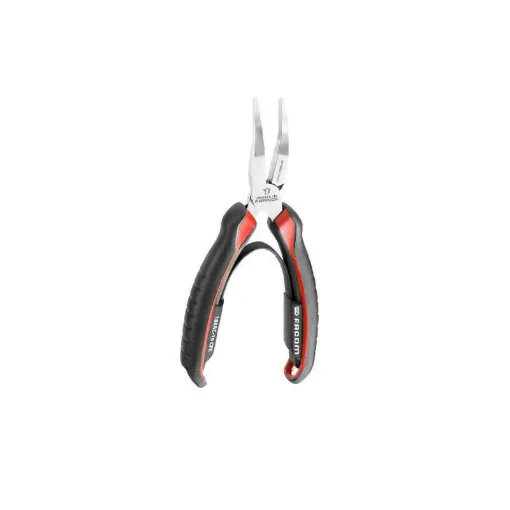 Picture of FACOM flat nose pliers - 168mm - Angled nose - 188AC.16CPE