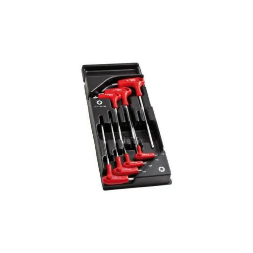 Picture of Set of 6 keys Facom T 6 ball end hex