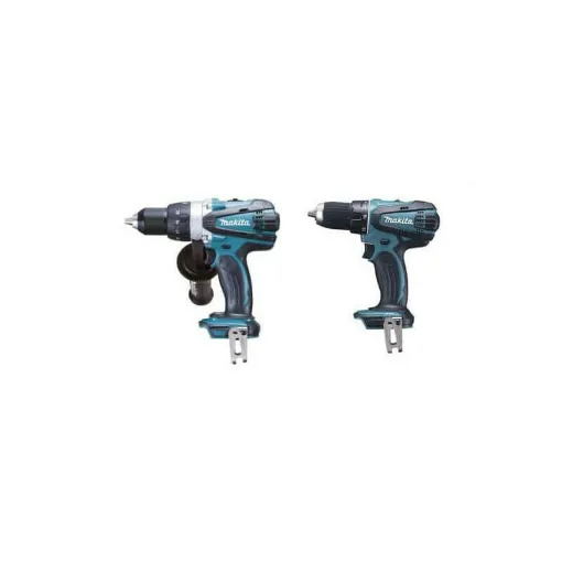 Picture of 2 Pack Makita machinery DLX2015MJX - screwdriver Drill - Impact Driver 18V 4.0Ah Li-Ion