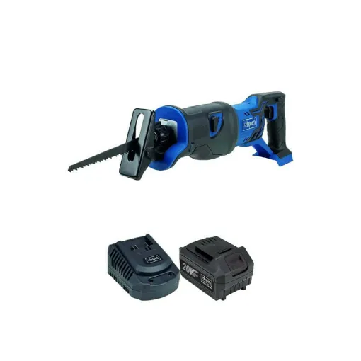 Picture of Pack SCHEPPACH 20V Cordless Saber Saw CRS450-20ProS - 1 Battery 4.0Ah - 1 Quick Charger