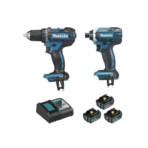 Picture of Set of 2 machines Makita DLX2127TJ1 18V 5.0Ah - Drill Screwdriver DDF482 - Impact Screwdriver DTD152