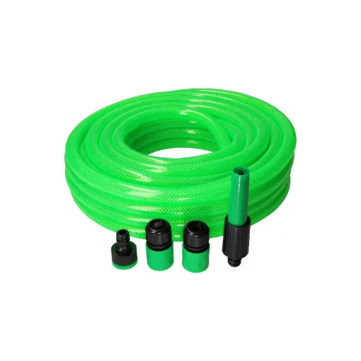 Picture of EDM garden hose - Diameter 15 mm - 15 m - Anti UV with accessories