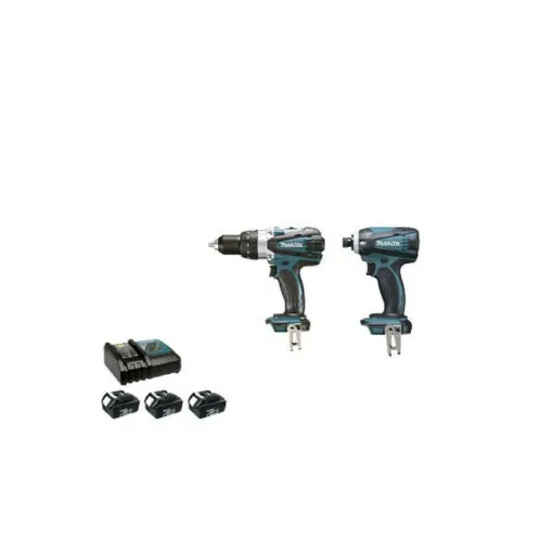 Picture of Together Makita DTD146 - screwdriver shock + DDF458 - drill screwdriver 18V 3.0 Ah Li-Ion DLX2015JX