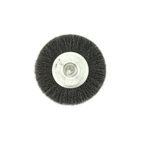 Picture of circular steel brush diameter 100 mm x 5