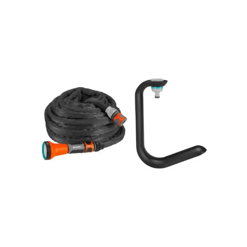 Picture of Pack GARDENA Liano 15 m fabric hose kit - TapFix hose holder