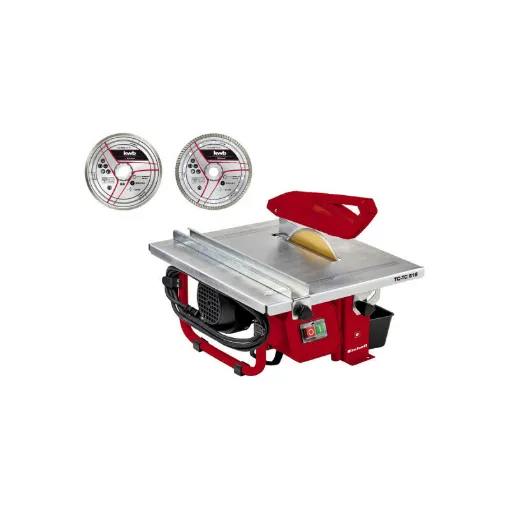 Picture of Pack EINHELL Tile cutter - TC-TC 618 - 600W - 2 Diamond cutting discs - 180 x 25,4mm