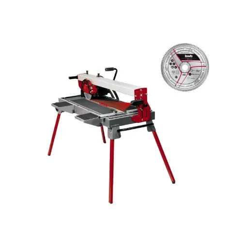 Picture of Pack EINHELL Radial tile cutter - TE-TC 920 UL - 900W - Turbo diamond cut-off wheel - 200 x 25,4mm