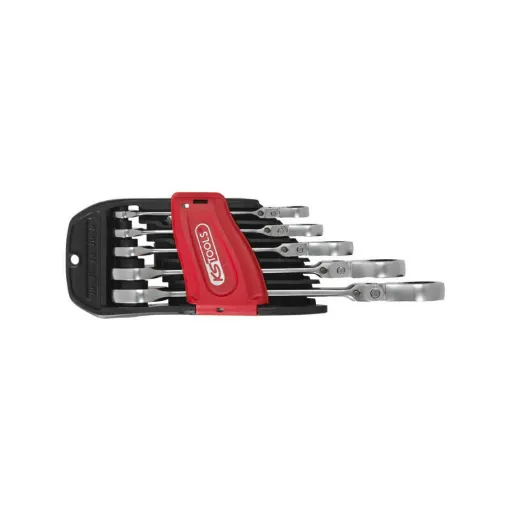 Picture of Ratchet wrench set KS TOOLS Gearplus - 5 pcs - Tilt head with locking 503.4805