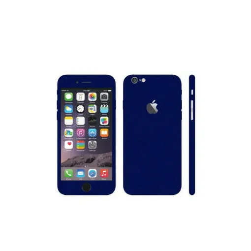 Picture of Stickers sticker iPhone 6 Plus - Blue brushed 6S More