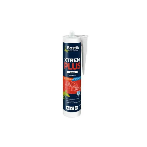 Picture of Bostik sealant XTREM PLUS Universal 2 in 1 white fixation and sealing x5