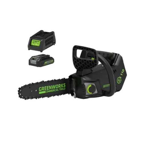 Picture of GREENWORKS Brushless Pruner 40V - 25 cm - 1 battery 2.0 Ah - 1 charger - GD40TCSK2