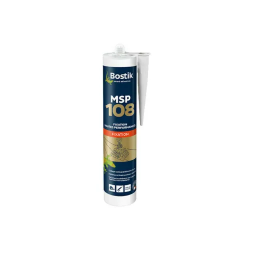 Picture of Bostik sealant MSP 108 high performance fastening white Polymers