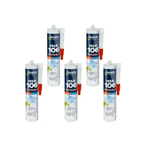 Picture of Bostik sealant 106 MSP polymer fixation and sealing translucent x5