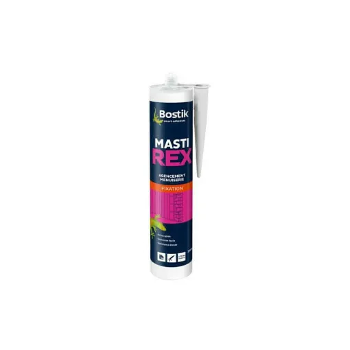 Picture of Bostik sealant MASTIREX fixing neoprene for carpentry and x5 arrangement