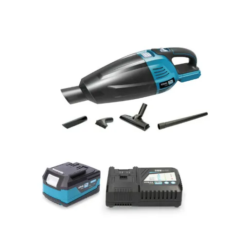 Picture of Pack KOMA Vacuum cleaner 20V - one 20V Lithium Li-Ion 4Ah battery - one 125W charger