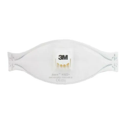 Picture of Aura mask 3M 9322 foldable dust FFP2 with valve x 5