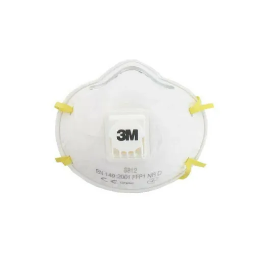 Picture of 3M dust mask 8812 FFP1 with valve x 10