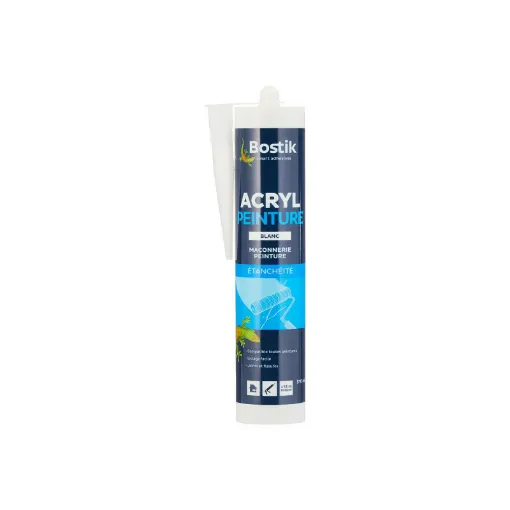 Picture of BOSTIK ACRYL PEINTURE acrylic sealant - White - 310ml