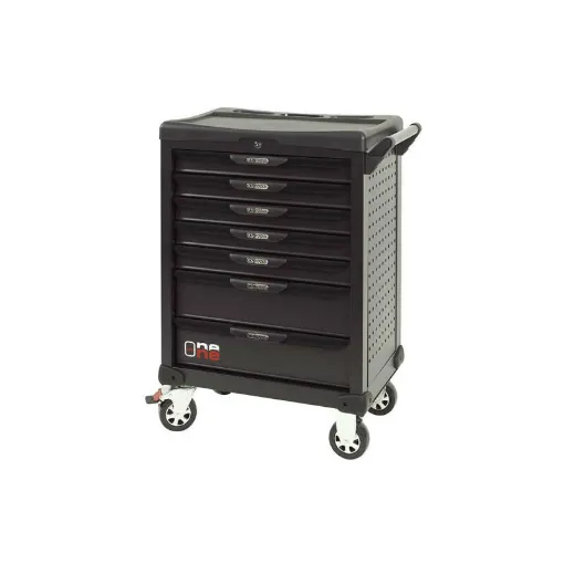 Picture of KS TOOLS Ultimate Servant - Black - 7 drawers - 823.0007