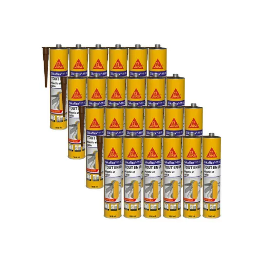 Picture of Batch of 24 SIKA Sikaflex 11 FC Purform Multipurpose Adhesives - Brown - 300 ml