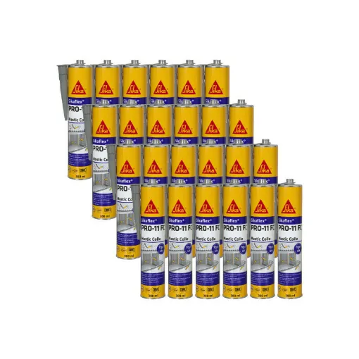 Picture of Batch of 24 SIKA Sikaflex PRO 11 FC Purform adhesive sealants - Concrete grey - 300ml