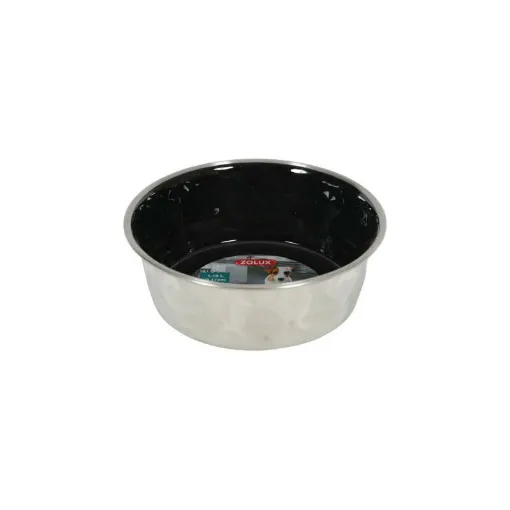 Picture of ZOLUX Stainless Steel Bowl - Diamond - 1,15L - Black - 475535NOI