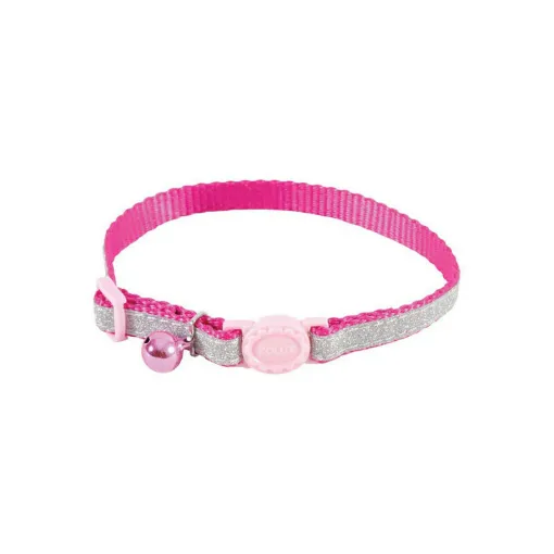 Picture of Cat collar ZOLUX - Pink - Nylon - Adjustable - 520022ROS