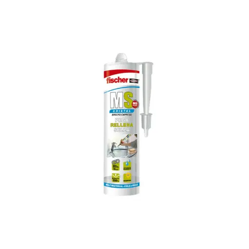 Picture of FISCHER adhesive sealant - ms crystal clear - 290 ml - 96000