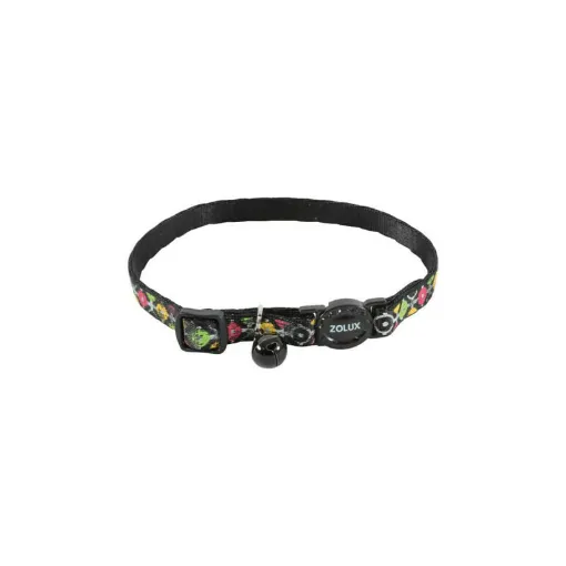 Picture of Cat collar ZOLUX - Black- Nylon - Adjustable - 520028NOI