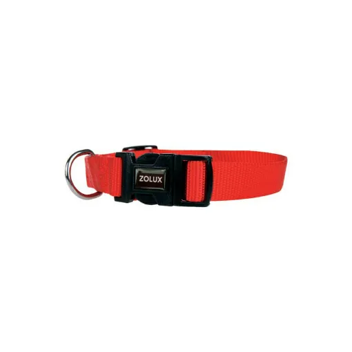 Picture of ZOLUX nylon dog collar - Red - 50/80cm - 463670R