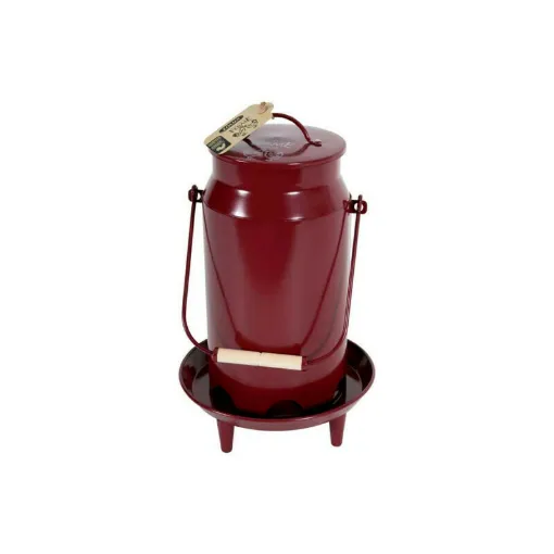 Picture of ZOLUX Feeder On Stand - Metal - Red - 3,5Kg - 175640