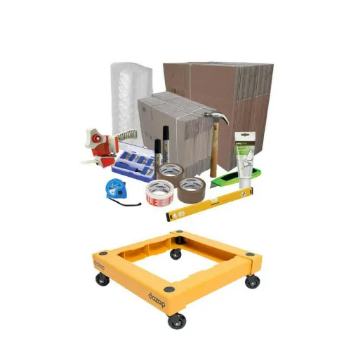 Picture of Moving pack for moving in - DOZOP compact dismountable transport trolley