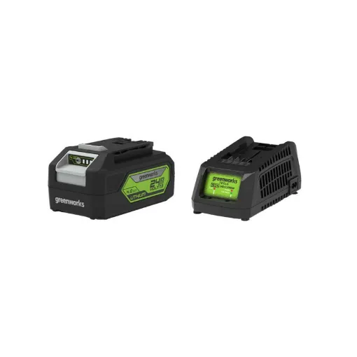 Picture of Pack GREENWORKS 24V - 1 battery 4,0Ah Lithium-ion - 1 Charger