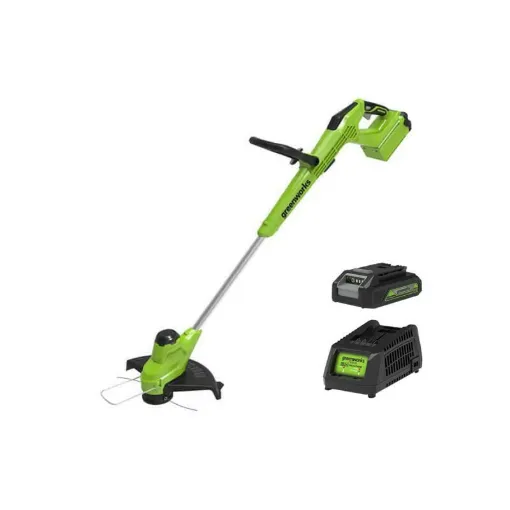 Picture of Edge trimmer 30cm GREENWORKS 40V - 1 battery 2.0 Ah - 1 charger - G40T5K2