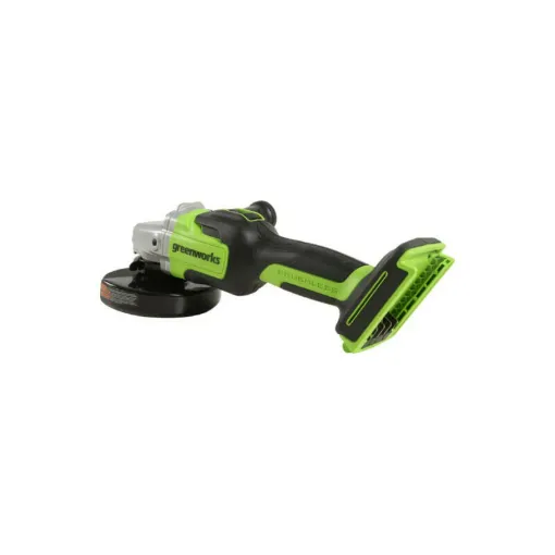 Picture of Angle grinder GREENWORKS 24V Brushless - 125mm - Without battery or charger - GD24AG