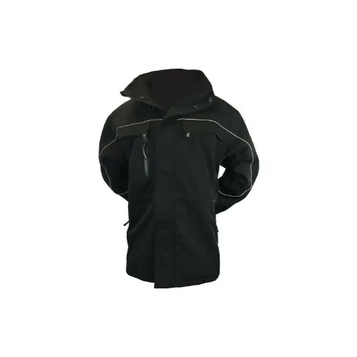 Picture of COVERGUARD Tao Parka black - black - Size XXL