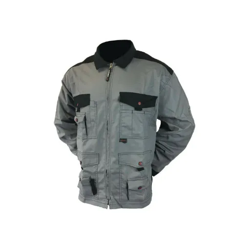 Picture of LAFONT Work Attitude Work Jacket - Gray and Black - Size 6