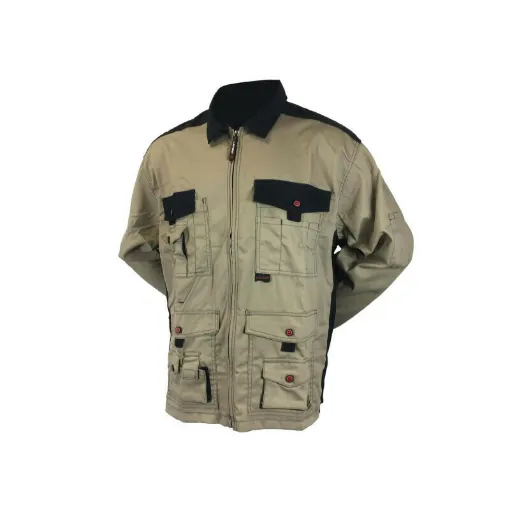 Picture of LAFONT Work Attitude work jacket - Beige and black - Size 5