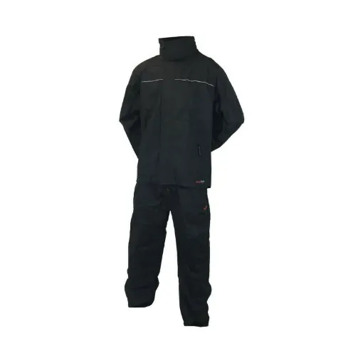 Picture of COVERGUARD typhoon rain set - black - Size XXL