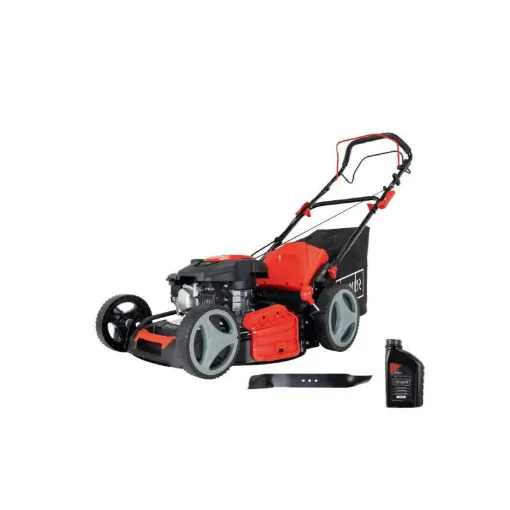 Picture of SCHEPPACH self-propelled thermal mower - cut 51cm - 173 cc - 6 in 1 - Additional blade and oil - MS173-51+