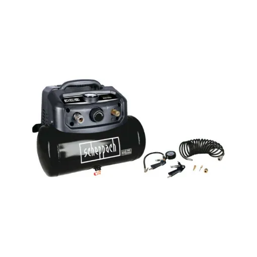 Picture of Compressor 6L - SCHEPPACH - 6 accessories - 1200W - HC06 - Black Edition